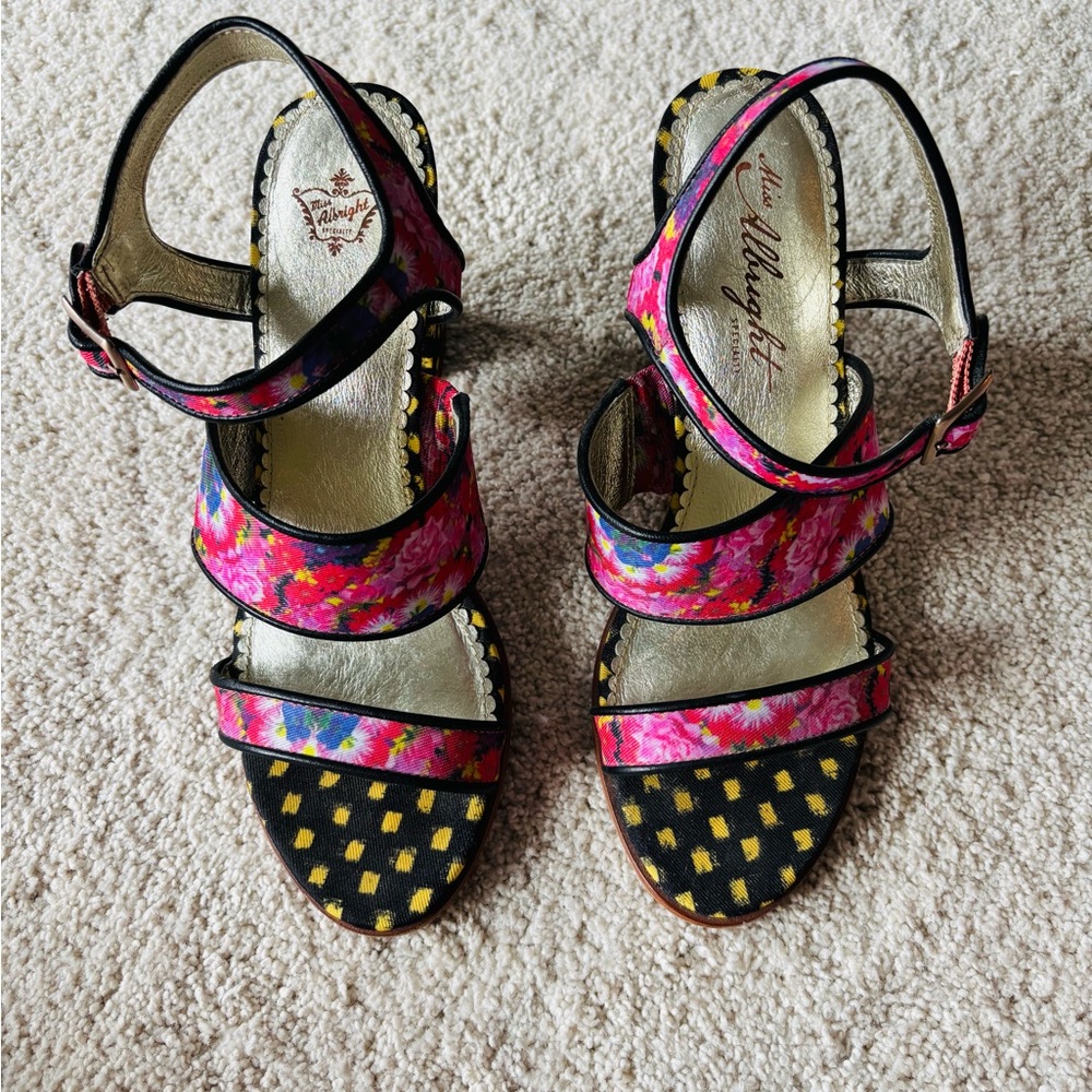 Miss Albright sandals from Anthropologie, size 7.5.